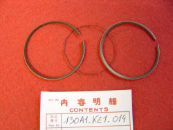 Segments cote std de MBX125F 84/85 ref remplacement 13011KE1305 13011KE1306