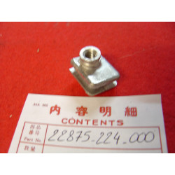 Butée aluminium câble embrayage Honda C92 CB125 - Réf 22875224000