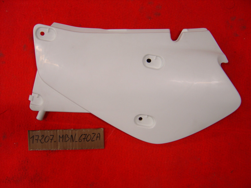 Cache latéral gauche filtre à air Honda XR650R 17207MBN670ZA