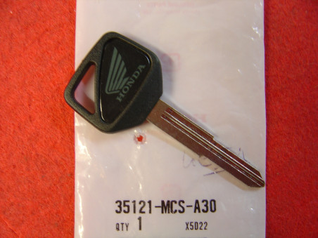Ébauche clé de contact Honda ST1300 Police – Réf. 35121MCSA30