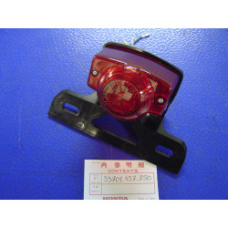 Ensemble Feu AR + Support Plaque Honda XL125SA 80 6V