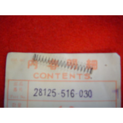 Ressort poussoir roue libre de démarreur CB750K-K8 CB750F-F3 HONDA 28125-516-030