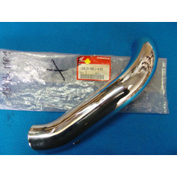 Protection chromée échappement AV Honda 600 VTC 88-98 | 18415MR1003