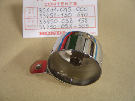 Corps de clignotant Honda ST50 ST70 BA9s réf. 33611045000