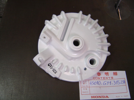 Flasque tambour frein AV Honda SA50J – Réf. 45010GY1315ZA