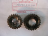 Jeu Pignons Fou 28dts & Crabots 24dts Honda XL125S