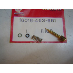 Kit vis de richesse et ressort CB750FB CBX1000B/C CB400 HONDA 16016-463-661