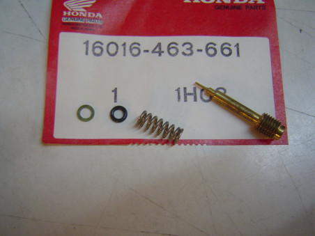 Kit vis de richesse et ressort CB750FB CBX1000B/C CB400 HONDA 16016-463-661