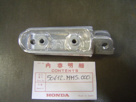 Embase Alu Repose-Pied AV Droit Honda – Réf. 50612MM5000