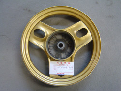Roue AR de QR50 83-91 code couleur YR112MU plus livrable réseau Honda i