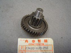 Arbre de renvoi 37 dents de CH125 Spacy 88-96 honda 23420-KJ9-751
