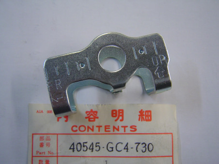 Plaque réglage chaîne Honda CR80RE – Réf. 40545GC4730