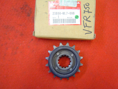 Pignon 16 dents sortie boîte Honda VFR750 86-87 | 23800-ML7-000