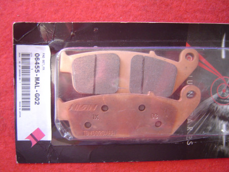 Plaquettes de frein avant Honda – Réf. 06455MALG02