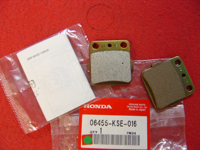 Plaquettes Frein AV Honda CRF150 08/18 - Réf. 06455KSE016