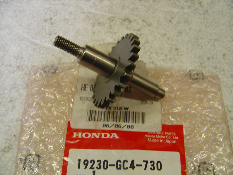Pignon dans mécanisme de pompe à eau de CR80R 88-96 HONDA 19230-GC4-730