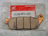 Plaquette Frein AR Honda VFR750F 90-91 - Réf 43105MT4007