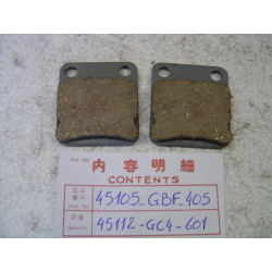 Plaquettes Frein Avant Honda CR80R 87-93 | Réf. 45105-GBF-405