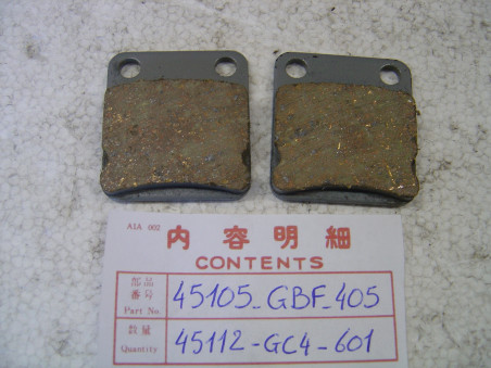 Plaquettes Frein Avant Honda CR80R 87-93 | Réf. 45105-GBF-405