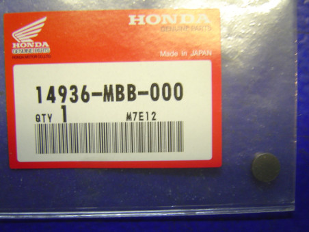Pastille réglage soupape Honda 9.48mm - Réf. 14936MBB000
