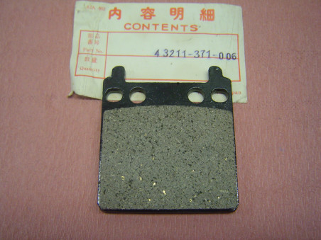 Plaquette frein arrière Honda GL1000 CB750 Four F1 – Réf. 43211371006