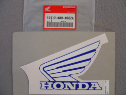 Décor autocollant de réservoir d'essence gauche pour modèle CBR600FY 2000 code