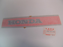 Décor autocollant réservoir gauche Honda XL125SC 82