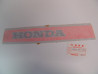Décor autocollant réservoir gauche Honda XL125SC 82