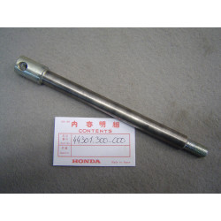 Axe de roue avant Honda CB500F CB550 CB750 - Réf. 44301300000