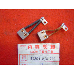 Charbon démarreur Honda CB93 CB160 – Réf. 31201216003