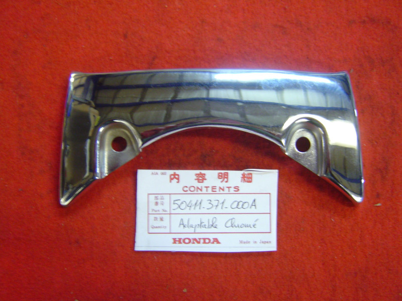 Garniture AR faux réservoir Honda GL1000 chromée adaptable