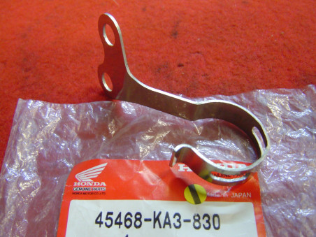Guide durit frein avant Honda CR125 CR250 85-88 | 45468KA3830