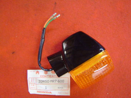 Clignotant avant gauche Honda VFR RC30 88-89 – Réf. 33450MR7600