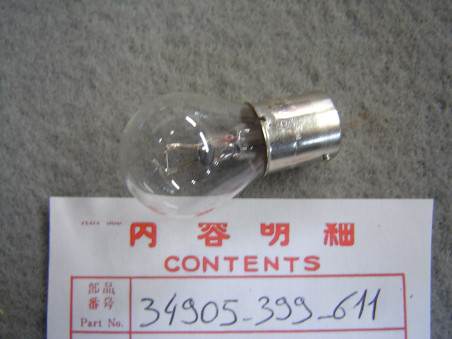 Ampoule clignotant Honda 6V 21W – Réf. 34905399611