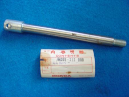 Axe roue avant Honda CB350-400F CB250 - Réf 44301312000