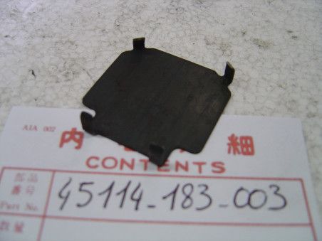 Tôle anti-vibratoire plaquettes de frein Honda MB80SA