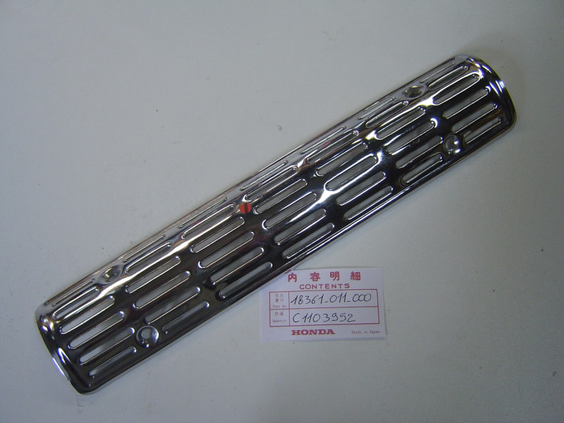 Grille d'échappement Honda C110 C115 CA105R – Réf. 18361011000