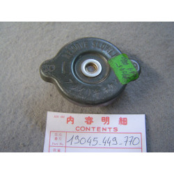 Bouchon radiateur Denso Honda CX400 CX500 – Réf. 19045449770