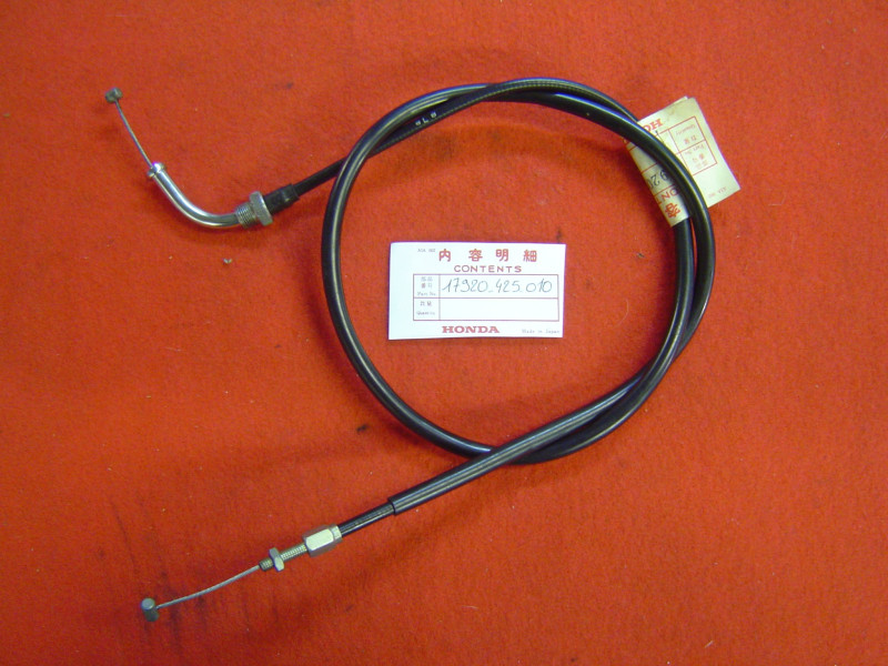 Câble de gaz B retour Honda CB750FA - Réf. 17920425010