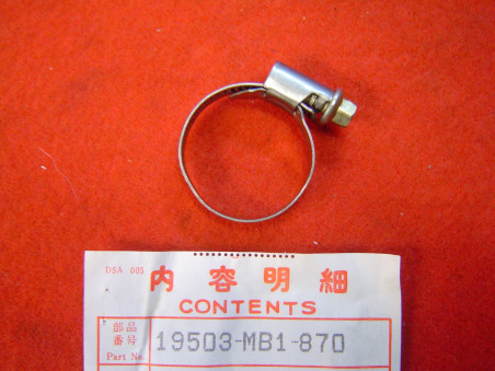 Collier Durite Honda VF750 VF1100 GL1500 - Réf. 19503MB1870
