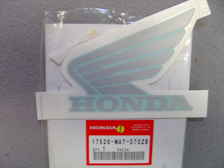 Décor autocollant réservoir gauche Honda CBR1100XX 02-04