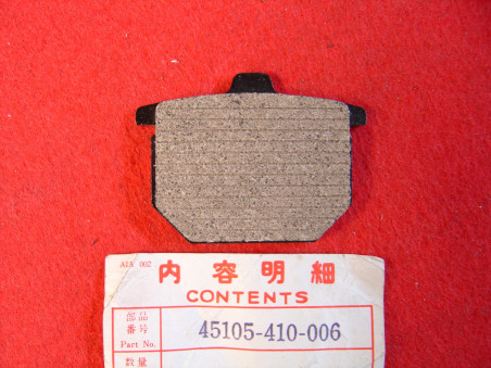 Plaquette de frein AV Honda CB750G2 GL1000K3/Z - Réf 45105410006