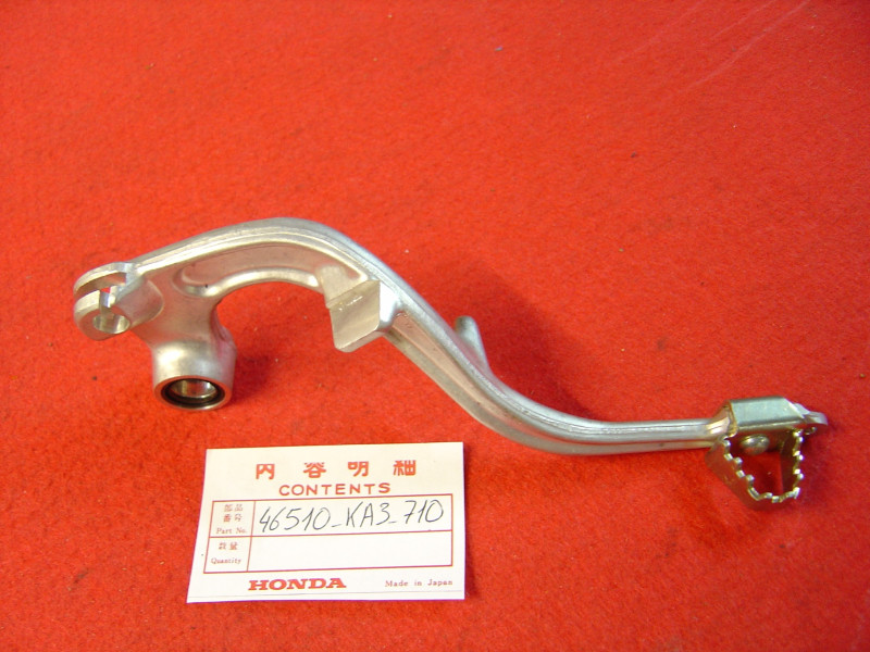 Pédale frein arrière Honda CR125RD 83 – Réf. 46510KA3710