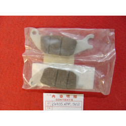 Plaquettes de frein arrière Honda CBR125 2007-2010 | Réf. 06435KPP902