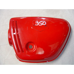 Cache gauche Honda 350 K3 K4 Light Ruby Red - Réf. 17331317670HX