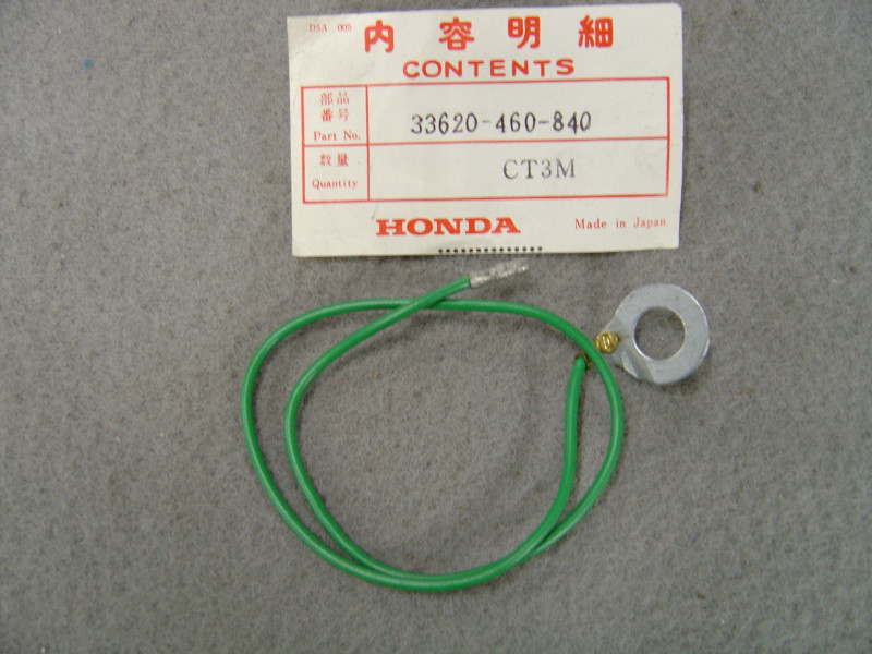 Fil Masse Clignotant AR Honda CB650SC 82 – Réf. 33620460840