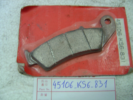 Plaquette B Frein Avant Honda 45106KS6831 | Moto Honda