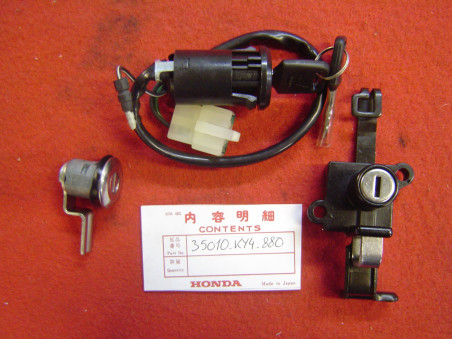 Kit Contacteur Clefs + Verrouillage Honda NSR125RK | 35010KY4880