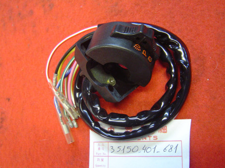 Commodo éclairage Honda CT125 TL125S réf. 35150-401-681