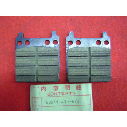 Plaquettes frein AR Honda GL1000 - Réf. 43211431673